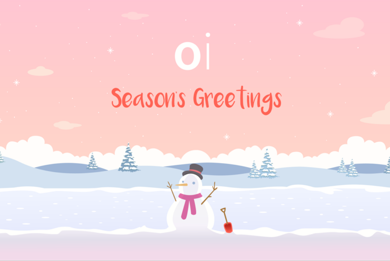 holiday card banner